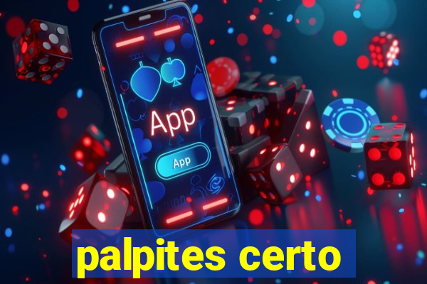 palpites certo